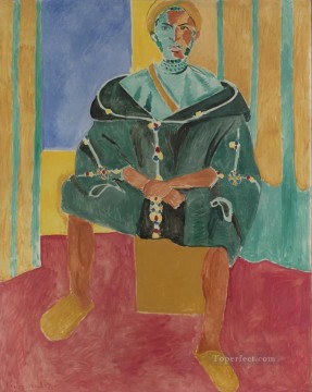 アンリ・マティス Painting - ル・リファン・アシス 座像リフィアン 後期抽象フォービズム アンリ・マティス